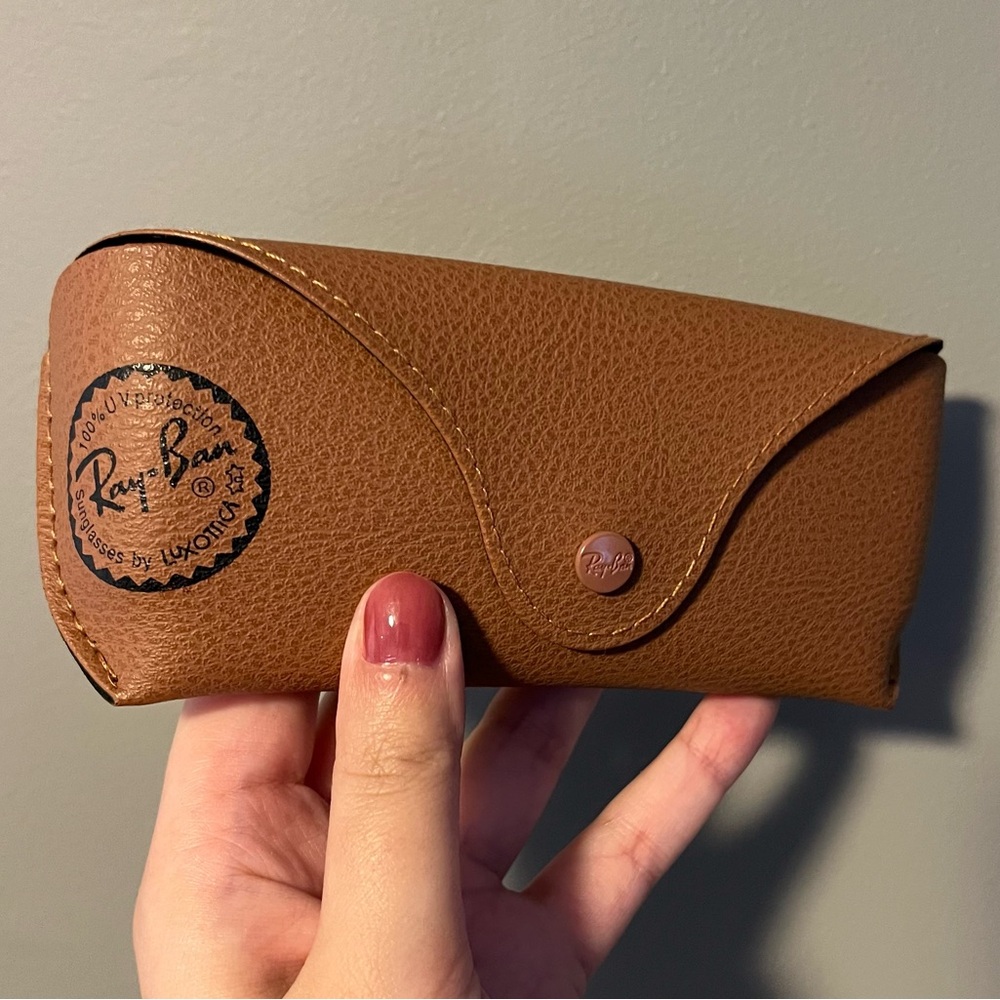 Ray-Ban Tan Sunglasses Case